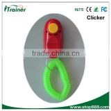different colors dog training clicker with ring JF-02