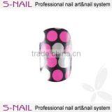 Hot Sell Random Spots Pink Art Nail Sticker/nail Wraps (SFF070) thumbnail-1