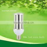 With Samsung 5630 Smd Led and Meanwell External Driver Led Corn Light 80w