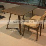 no Folded Wooden Dining Table Sets Used for Restaurant thumbnail-5