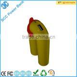 Hot Soft Packaging U-shape Portable Mobile Power Bank 4400mah