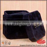 High End Handmade Luxury Velvet Gift Box Packaging for Pendant