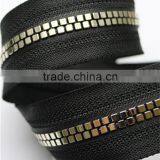 8# Plastic Derlin Resin Colorful Teeth Zipper Decorative Zippers for Garment thumbnail-6