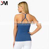 Girl's Fashion Racerback Cami Women Fitness Workout Yoga Camisole Top thumbnail-1