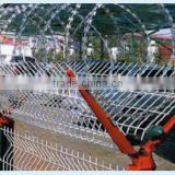 High quality barbed razor wire for prison fence mesh