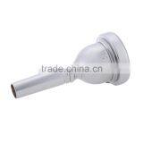 Nickel-Plated Copper Alto Trombone Mouthpiece 12C Small Shank thumbnail-5