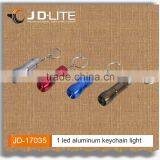 Mini Size Led Flashlight Keychain With Light Wholesaler Rotating on Head