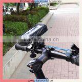 2015 Hot Bicycle Motorcycle Waterproof Shock-Absorbent Cell Phone Case Bag With Handlebar Mount Holder Stand Kit thumbnail-6