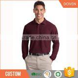 China Factory OEM Plain Formal Polo Shirts Polyester thumbnail-3