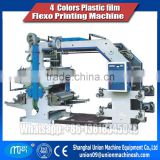 4 colors flexographic printing machine plastic film flexo printing machine letterpress