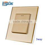 EU/UK Standard 1gang 3way Push Wall Switch, Intermediate Switch thumbnail-3