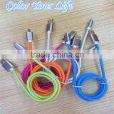 Wholesale 2 in 1 Usb Cable, Usb Data Cable and USB Charger Cable for Iphone 6, Samsung, Etc.Andriod Phone. thumbnail-4