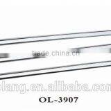 Brass Bathroom Movable Towel Bar Triple Bars Wall Mounted