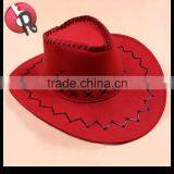 New 2015 Summer Spring Sun Hat Cowboy Hat Men and Women Outdoor Caps Fashion Cowboy 4 Colors thumbnail-1