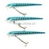 3PCS 12.5cm/8g Fishing Lures 4# Hook With Rolling Swivels Fishing Hard Bait Lures thumbnail-1