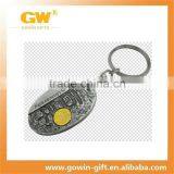 Engraved Promotional Custom Metal Keychain thumbnail-5