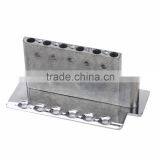 Acoustic Guitarra Guitar Parts 1 Set Chrome 6 Strings Bass Guitar Tremolo Bridge With Bar For Strat ARE4 thumbnail-3