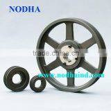 Ribbed V Pulley Taper Lock Poly V Pulley Large Multi Wedged Belt Pulleys