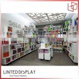 Shampoo Grid Wall Display Cabinet For Different Brand Chain Store