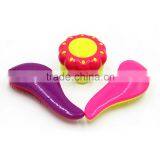 New Style CuteTiny Detangling Hair Brush for Children Little Beautiful Small Comb For Kids With Three Choices thumbnail-5