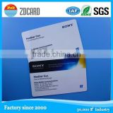 400gsm paper full color on 2 sides printed nfc business card paper