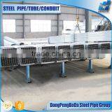 Erw 50x50x1.2mm Pre Galvanized Welded Steel Pipe /tube thumbnail-2