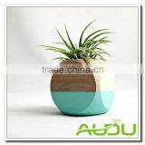 Audu Wood Planter Planter Box Bucket Barrel Pot thumbnail-1