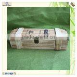 Customized Paulownia Wooden Display Single Bottle Wine Box thumbnail-1