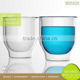 Reusable Double Wall Clear / Color Borosilicate Espresso Cups thumbnail-5