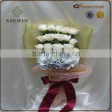 Flower Packing pp Mesh /China Factory Supply Flower Material PP Wrapping Mesh thumbnail-2