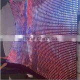 Large P25 Black Fireproof Velvet Fabric Video Curtain Led Display thumbnail-6