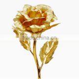 24k 16cm Gold Foil Rose Flower Best Valentines Wedding Mother's Day Gift With Gift Box thumbnail-3