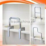 Bath Safety ONE LEVEL CHROME BATHTUB GRAB RAIL/BAR MIT thumbnail-1