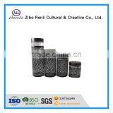 4 Pieces Metal Coated Antique Glass Sweet Storage Jars in Different Color thumbnail-3