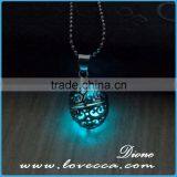 Beautiful Copper Night Jewelry Glowing Pendant Necklace thumbnail-3
