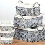 Willow Storage Basket for Five Star Hotel(factory Provide) thumbnail-1