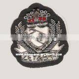 Zari Hand Embroidery Gold Wire Patches Silver Bullion thumbnail-1