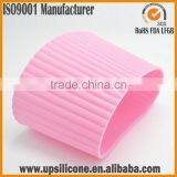 Silicone Sleeve for Coffee Cup Custom Mug Rubber Ring thumbnail-3