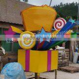 FRP Gift Box Decoration thumbnail-3