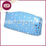 Chic Pencil Case With Heart, Novelty Pencil Bag With Heart Printing, Candy Color Pencil Bag With Heart Printing thumbnail-2
