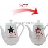 New Brand Heat Sensitive Color Changing Teapot thumbnail-1