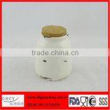 Wooden Lid Ceramic Jar thumbnail-1