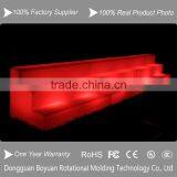 HDPE Plastic Color Changing 3 Level Big Light up Portable Led Wine Rack thumbnail-2