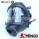 chemical resistant full face gas mask with filter