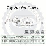 Waterproof 3 Layers Nonwoven Fabric Toy Hauler Trailer Caravan Motorhome RV Cover thumbnail-2