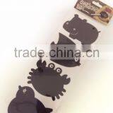 Cute Hippo, Fish, Crab, Duck Design Decorative Chalkboard Label for Glass Bottle, Chalkboard Label Sticker thumbnail-2