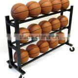 Ball locker storage cart