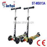 Kids 3 in 1 Multi-functional Lean to Steer Kick Mini Scooter With Flashing Wheels thumbnail-2