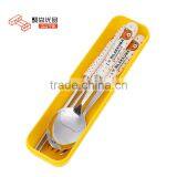 L00136 2017 New Design Cute Baby Tableware, Kids Stainless Steel Dinnerware, Children Tableware Set With Box thumbnail-1