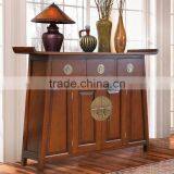 Buffet Console Oriental Javanese Natural Teak Wood Furniture thumbnail-1
